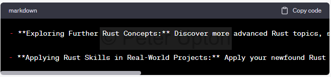 Reflecting on Your Rust Journey